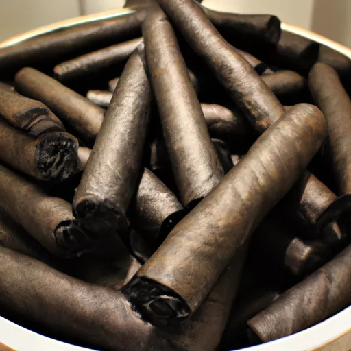 little black cigars